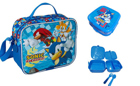 Sonic Beslenme Çantası ve Kabı