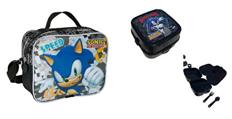 Sonic Beslenme Çantası ve Kabı