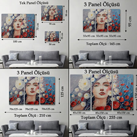 Venüs'ün Gözyaşları, Modern Dekoratif Kanvas Tablo, Duvar Dekoru 1193