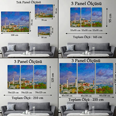 Yağlıboya Görünüm Ayasofya Camii Dekoratif Kanvas Tablo, Duvar Dekoru 3690