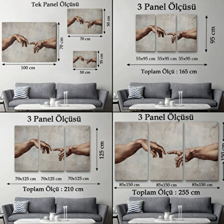 Michelangelo, Ademin Yaratılışı Tanrının Eli Dekoratif Kanvas Tablo, Duvar Dekoru 3753