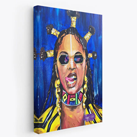 Beyonce Şarkıcı Dekoratif Kanvas Tablo, Duvar Dekoru 5120