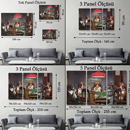 Poker Oynayan Köpekler Eseri Cassius Marcellus Dekoratif Kanvas Tablo, Duvar Dekoru 5170