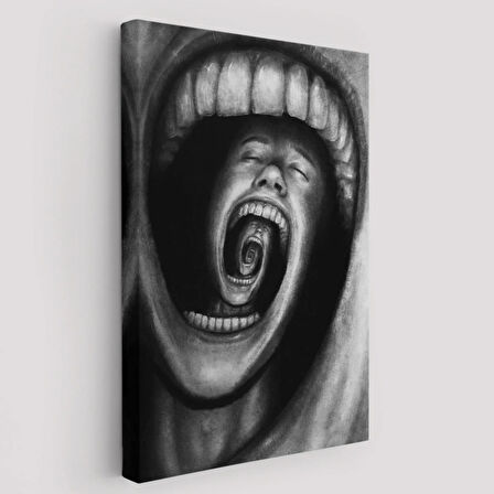 Ruh Sağlığı ve Depresyon Dekoratif Kanvas Tablo, Duvar Dekoru 5223