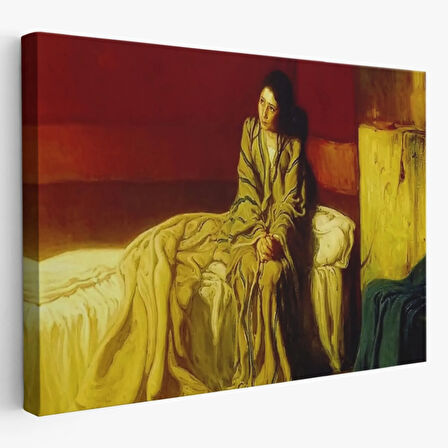 Müjde, Klasik Sanat Henry Ossawa Tanner Dekoratif Kanvas Tablo, Duvar Dekoru 5398