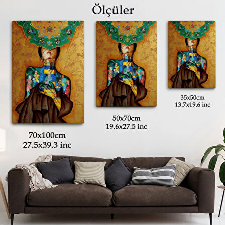 Ukrayna Dekoratif Kanvas Tablo, Duvar Dekoru 6134