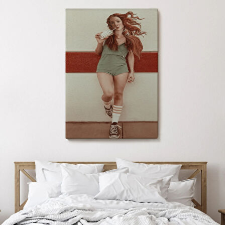 Günümüzde Modern Venüs Dekoratif Kanvas Tablo, Duvar Dekoru 6137