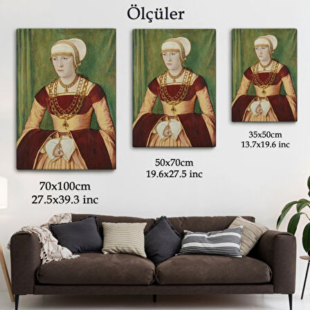 Barthel Beham ve Ursula Rudolph Dekoratif Kanvas Tablo, Duvar Dekoru 6410
