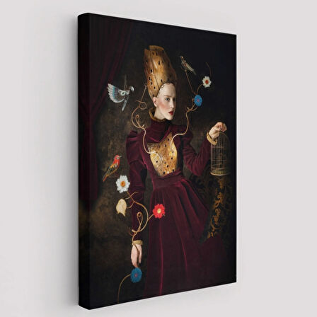 Nubarova Kadının Hikayesi Svetlana Melik Dekoratif Kanvas Tablo, Duvar Dekoru 6417