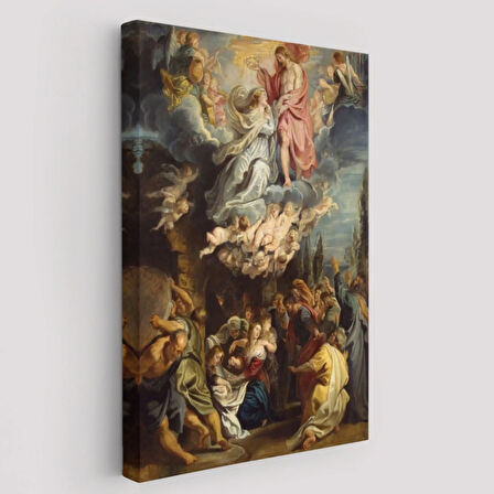 1644 Bakire Taç Giyme Töreni Dekoratif Kanvas Tablo, Duvar Dekoru 6473