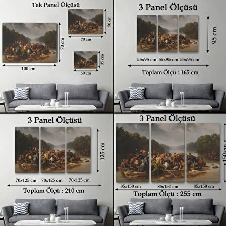 Marion Peedee'yi Geçiyor Eseri Tylee Ranney Dekoratif Kanvas Tablo, Duvar Dekoru 6544