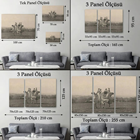 Dans Eden Kadınlar Frederick Boissonnas Dekoratif Kanvas Tablo, Duvar Dekoru 6656