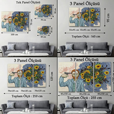 İntahar Eseri Vincent van Gogh Gerçeküstü Dekoratif Kanvas Tablo, Duvar Dekoru 6659