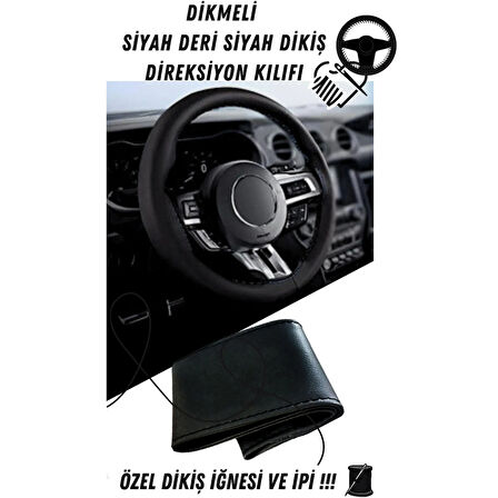 Citroen Xantia (1993-2001) Uyumlu Dikişli Vites Körüğü ve Direksiyon Kılıfı 2'li Set