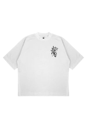 Unisex Oversize SOPRANOS TV SHOW Baskılı Boxy Fit Kalın Kumaşlı (240gsm) T-shirt