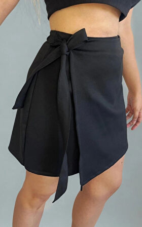 PERİNAZ SİMETRİK KESİM ŞORT ETEK