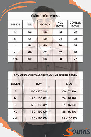 Erkek Vizon Oversize Gömlek Ceket Kapaklı Çift Cepli Çıtçıtlı