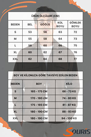 Erkek Kahverengi Oversize Gömlek Ceket Kapaklı Çift Cepli Çıtçıtlı