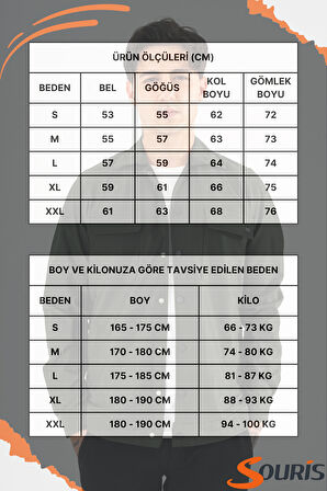 Erkek Haki Rahat Kesim Gömlek Ceket Kapaklı Çift Cepli Çıtçıtlı