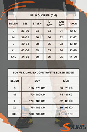 Erkek Vizon Jogger Pantolon Rahat Kesim Pamuklu Lastikli Paça İpli