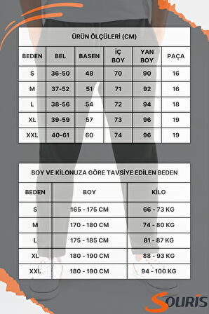 Erkek Haki Jogger Eşofman Altı Duble Paça Spor Rahat Pantolon