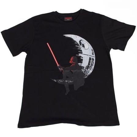 Darth Vader DreamWorks Parody Tişört Siyah