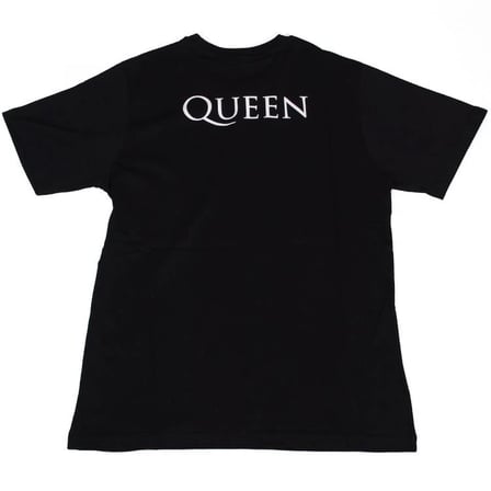 Queen On Flag Tişört Siyah