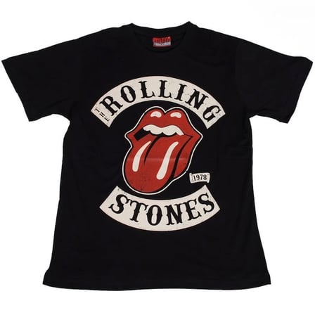 The Rolling Stones Vintage Tongue Tişört Siyah