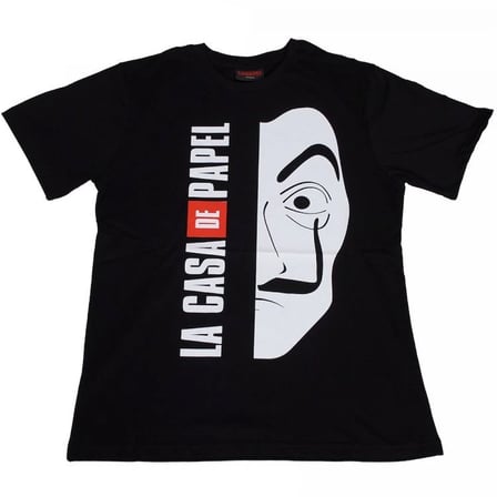 La Casa Del Papel Mask Tişört Siyah