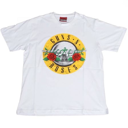 Guns N’ Roses Tişört Beyaz