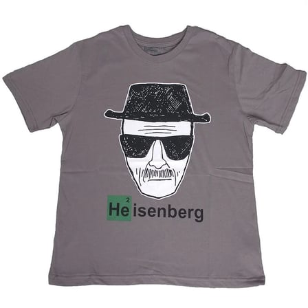 Breaking Bad Heisenberg Tişört Gri