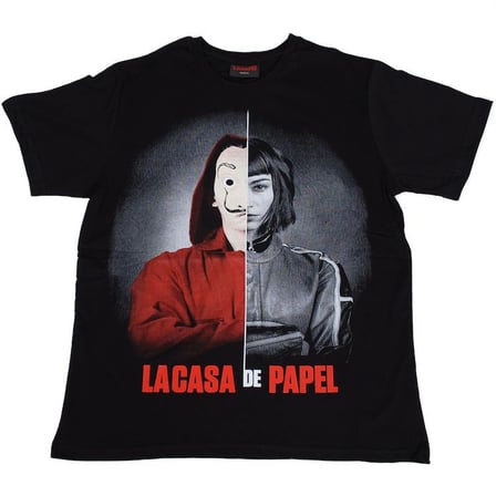 La Casa De Papel Tokyo Tişört Siyah