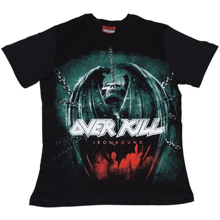 Over Kill Ironbound Tişört Siyah