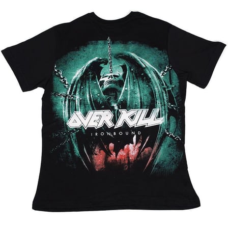 Over Kill Ironbound Tişört Siyah