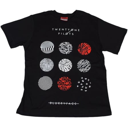 Twentyone Pilots Tişört Siyah