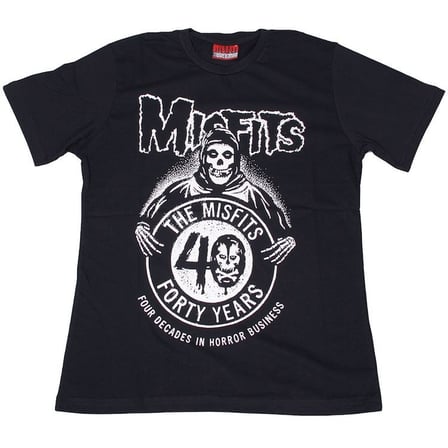 Misfits 40 Years Tişört Siyah