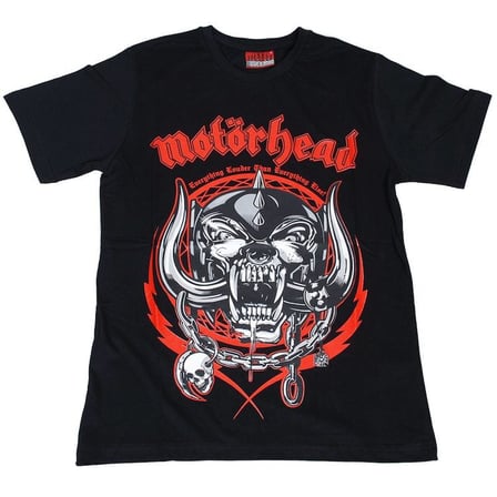 Motörhead Album Tişört Siyah