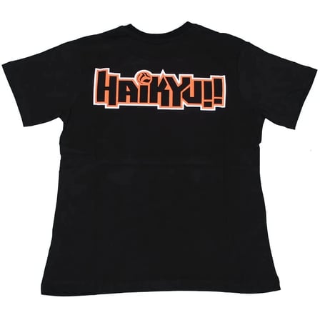 Haikyu! Tişört Siyah