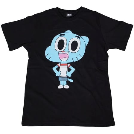 Gumball Watterson Tişört Siyah
