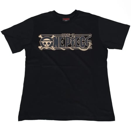 One Piece Logo Tişört Siyah
