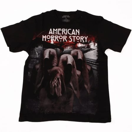 American Horror Story No:3 Tişört Siyah