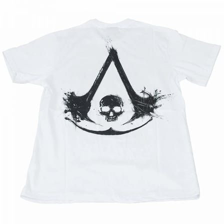 Assasins Creed Black Flag Tişört Beyaz