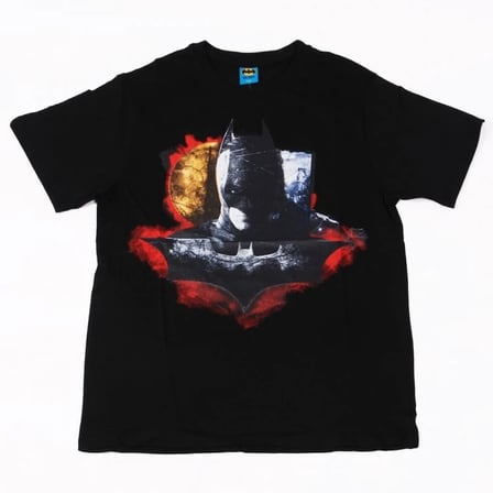 Batman No:2 Tişört Siyah