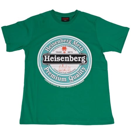 Breaking Bad Heisenberg Meth Tişört Yeşil