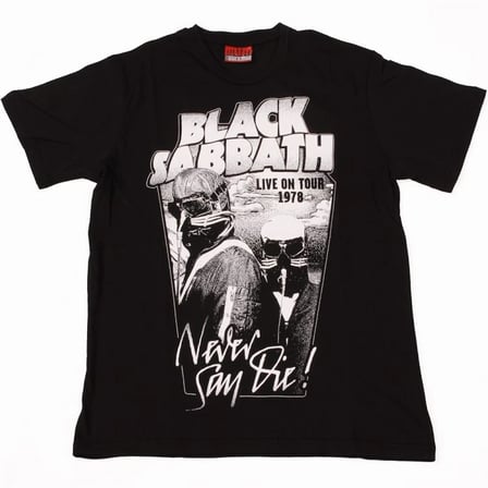 Black Sabbath No:2 Tişört Siyah