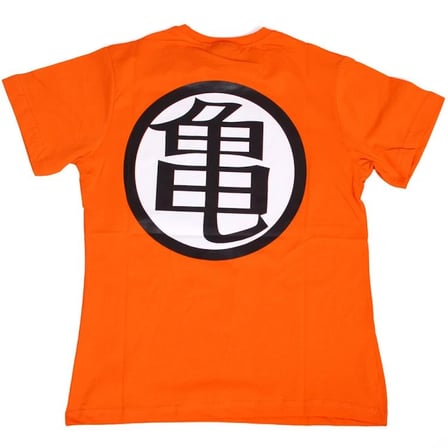 Dragon Ball Z Crane Symbol Tişört Turuncu