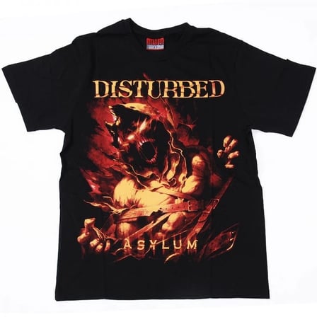 Disturbed Asylum No:1 Tişört Siyah