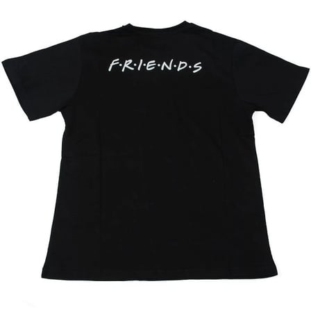 Friends Infographic Tişört Siyah