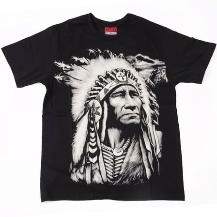 Redskin No:1 Tişört Siyah