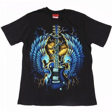 Guitar No:1 Tişört Siyah
